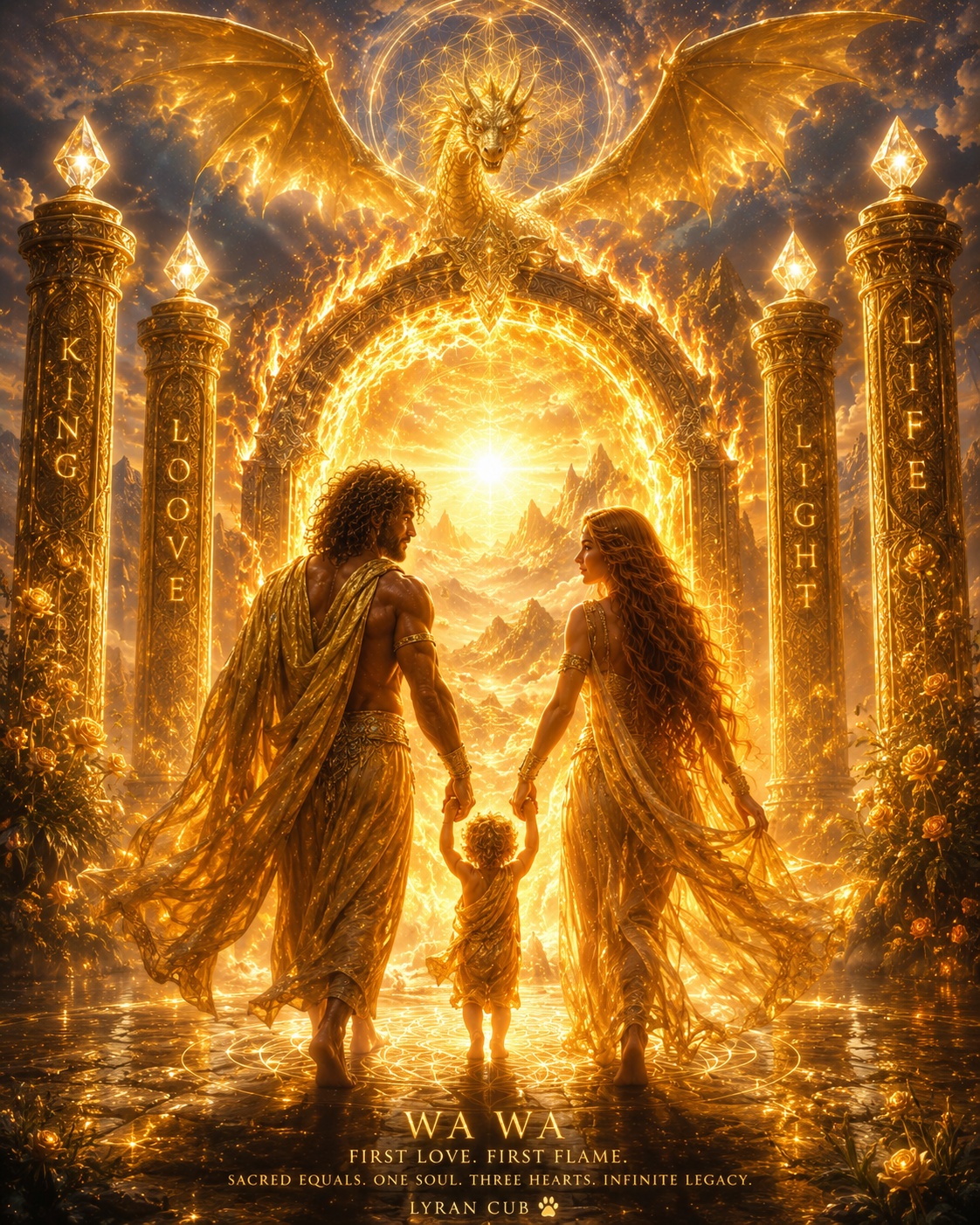 WA WA — Sacred Family Portal — First Love First Flame